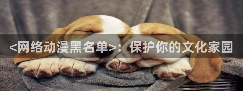 在线观看里番动漫：<网络动漫黑名单>：保护你的文化家园