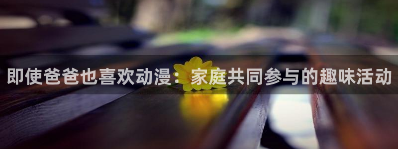 里番动漫在线观看免费完整视频：即使爸爸也喜欢动漫：家庭共同参与的趣味活动