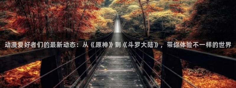 好看的动漫里番有哪些：动漫爱好者们的最新动态：从《原神》到《斗罗大陆》，带你体验不一样的世界